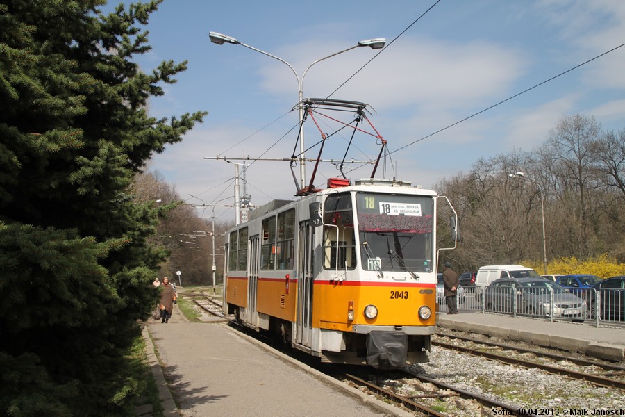 Tatra T6A2 #2043