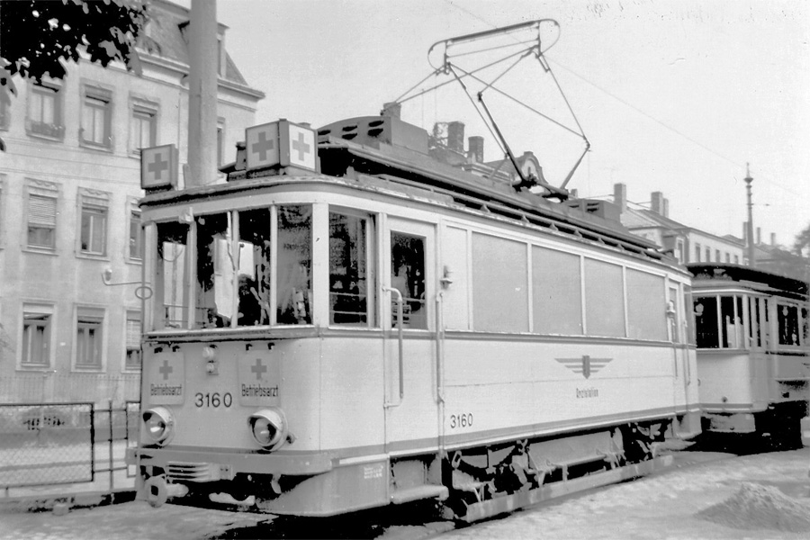 WUMAG works tram #3160