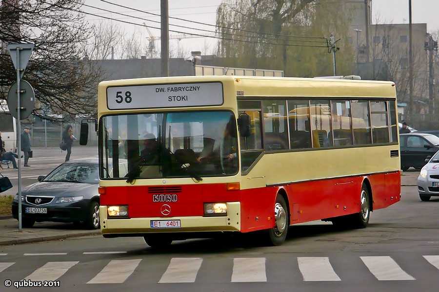 Mercedes-Benz O405 #E1 6401