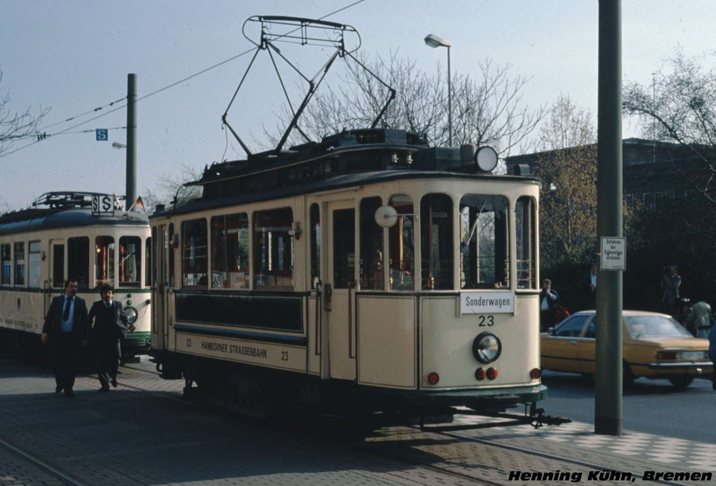 Duewag 2 axeled tram #23