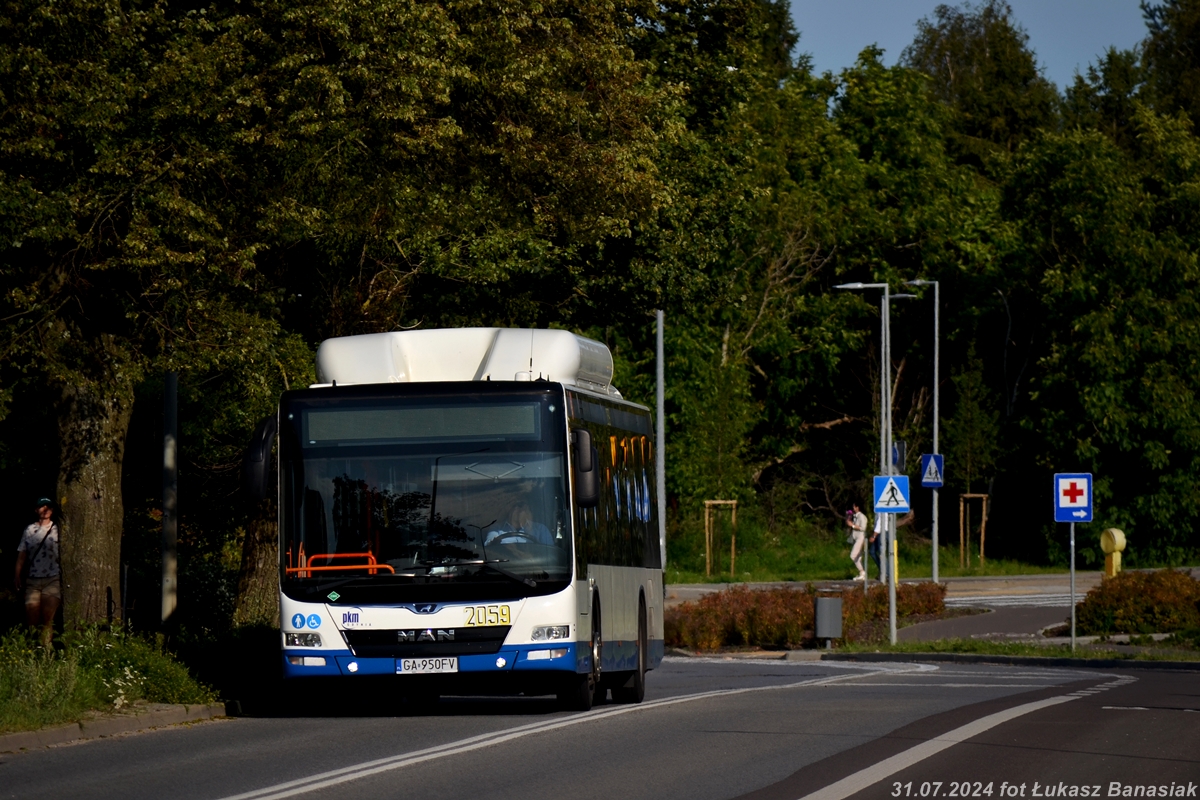 MAN NL313 Lion`s City CNG #2059