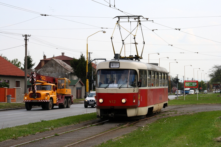 Tatra T3SUCS #412