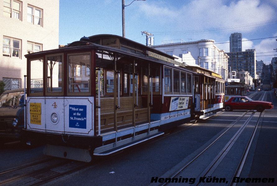San Francisco Cable Car #4
