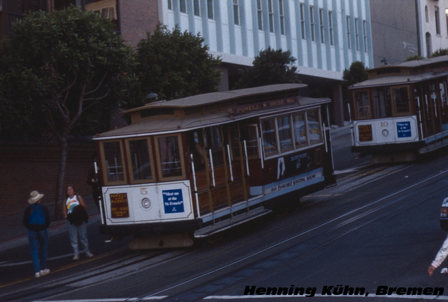 San Francisco Cable Car #5