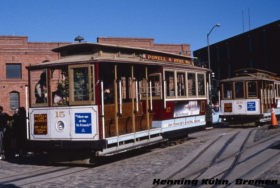 San Francisco Cable Car #15