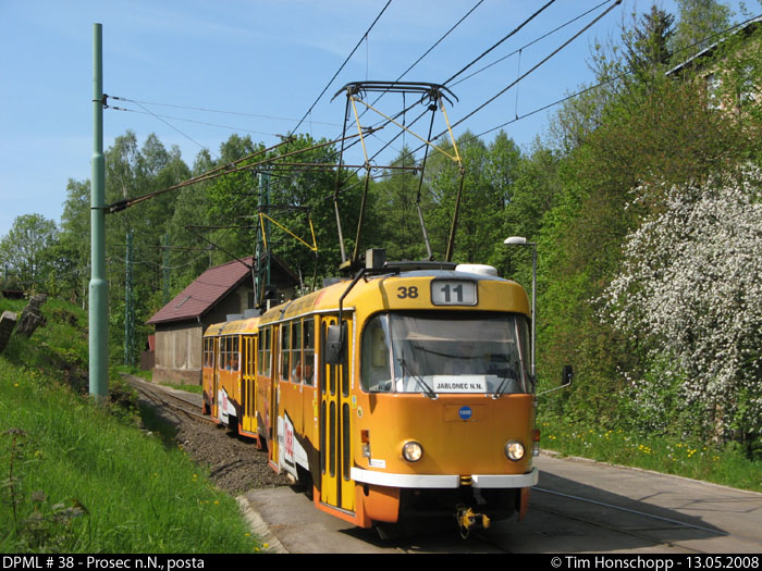Tatra T3m #38