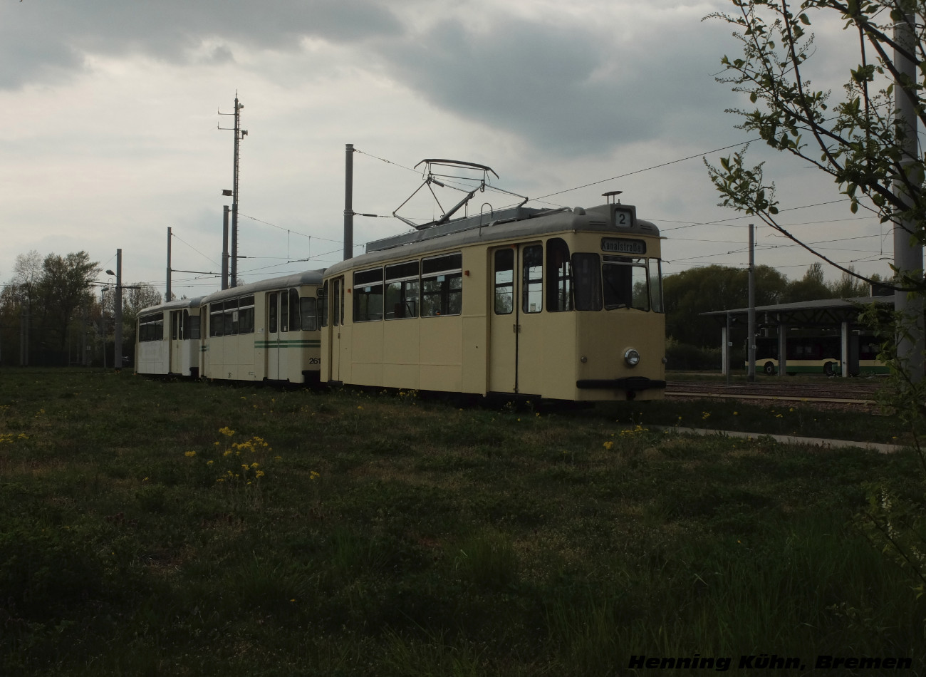 Tatra T2D #166