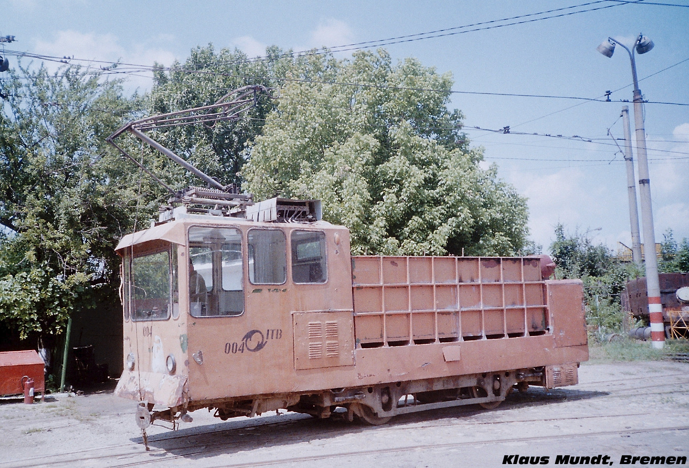 2-axle service tram #004